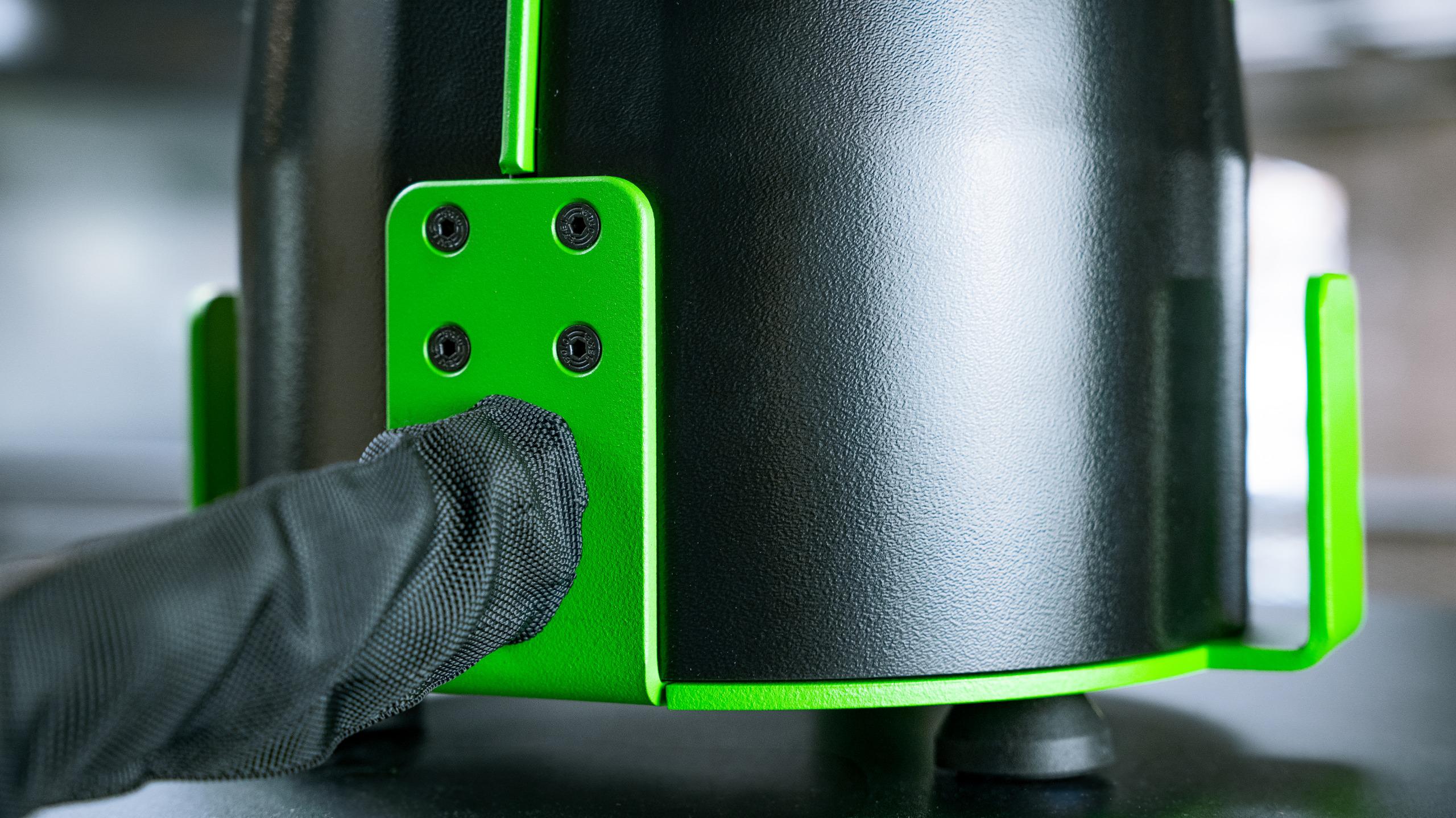 Durable frame and strap connection points for portable carry